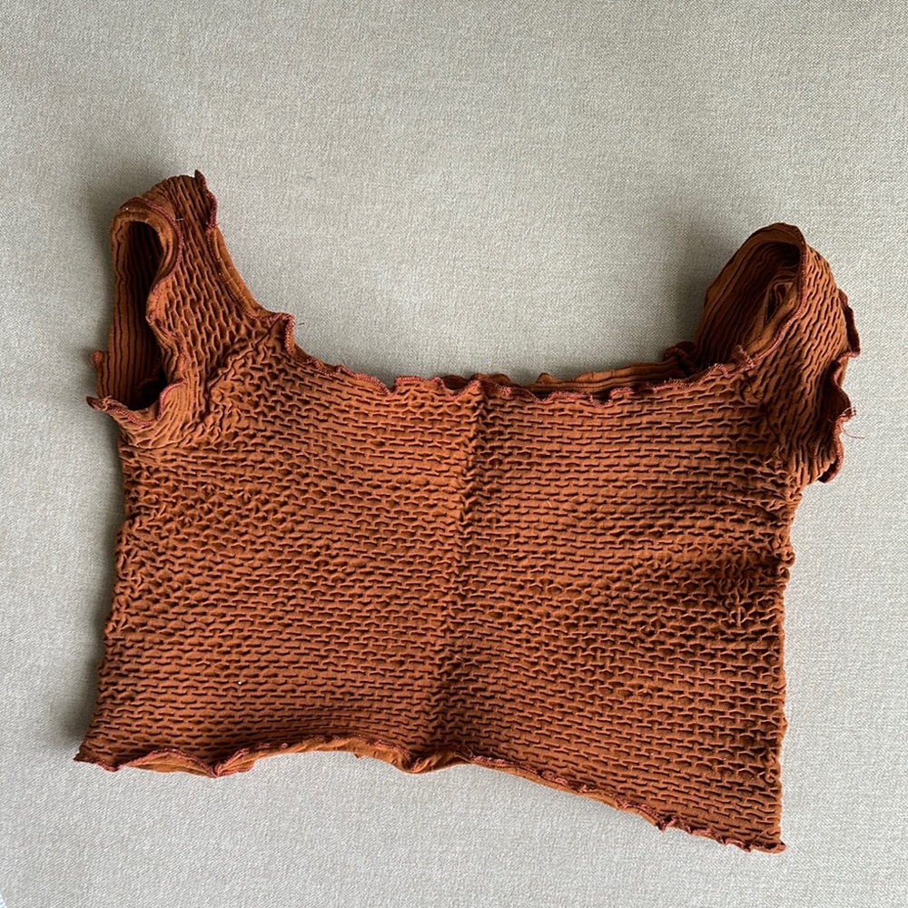 Free people stretchy crop top